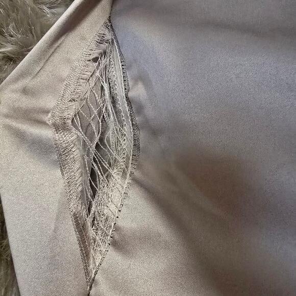 Lauren Ralph Lauren Wool Blend Faux Fur Collar A-Line Belted Coat - Picture 7 of 15